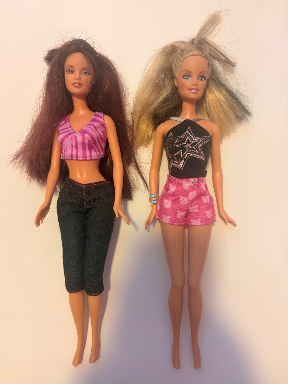 Barbie and Teresa Fashion Show Rocker to Glam dolls 2004